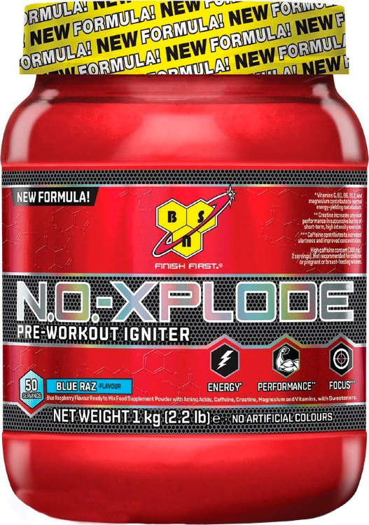 Bsn NO Xplode 3.0 1100 гр / 2.45 / 50 порций