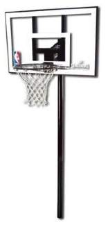 Баскетбольная стойка Spalding Silver In-Ground 44 арт. 88596CN Баскетбольная стойка Spalding Silver In-Ground 44 арт. 88596CN