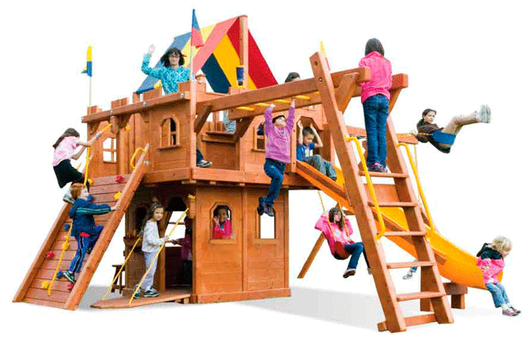 Игровой комплекс - замок Rainbow Palace Design 3 RYB