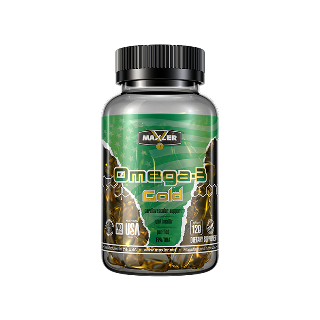 Maxler Omega 3 Gold 120 softgels
