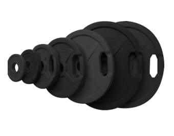 Диск литой обрезиненный Johns 71022 д.50 мм черный Диск литой обрезиненный Johns 71022 д.50 мм черный