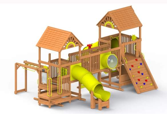 Игровой комплекс Rainbow Play Village 111A