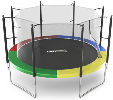 Батут UNIX line Simple 12 ft Color (inside) Батут UNIX line Simple 12 ft Color (inside)