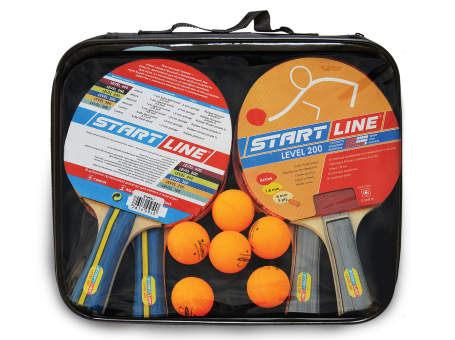 Набор Start Line 4 Ракетки Level 200 6 Мячей Club Select